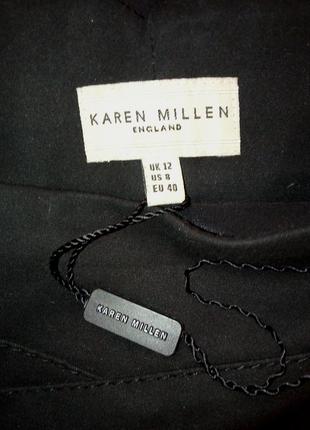 Karen millen идеальная хлопковая мини юбка6 фото