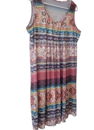 Летнее платье сарафан, р.2xl4 фото