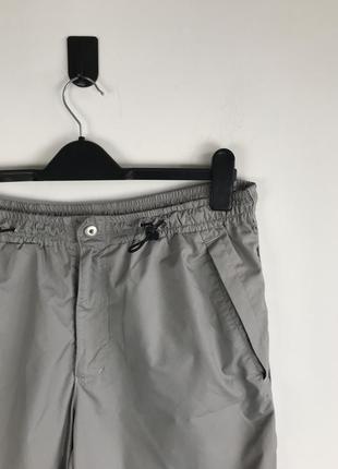 Крутые винтажные нейлоновые штаны на утяжках uniqlo drill pants japanese4 фото