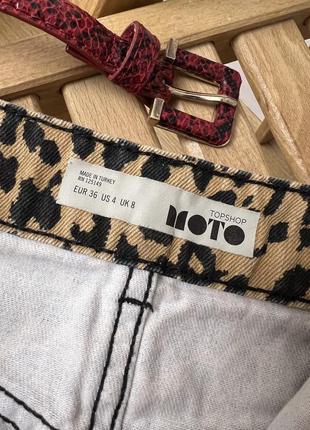 Юбка леопардовый принт 5