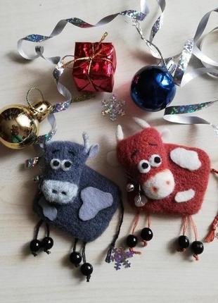 Магнит бычок