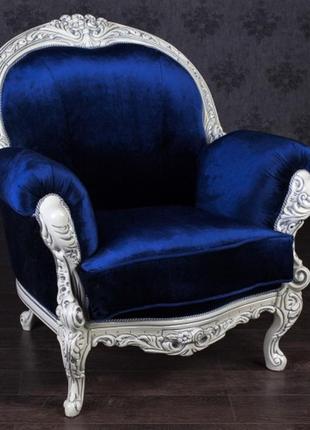 М'яке крісло вероніка в стилі бароко1 фото