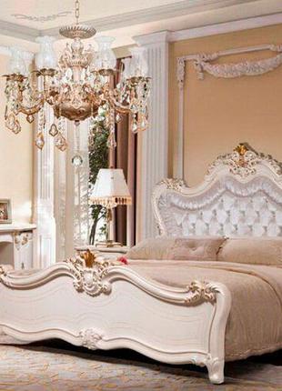 Класична спальня еліана біла слониммебель2 фото