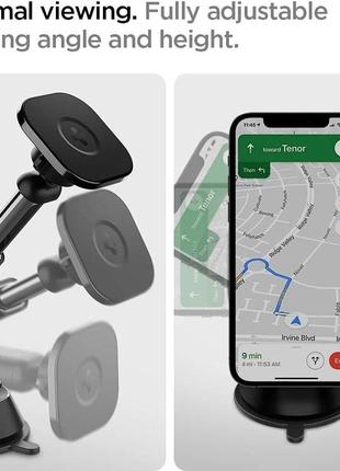 Автомобільний тримач spigen onetap magfit сумісний з iphone 15, 14, 13, 12, навіть моделями mini і max5 фото