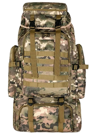 Тактический армейский рюкзак на 80 л, 70x33x15 см камуфляж урбан1 фото