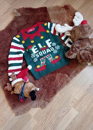 Новогодний свитерочек