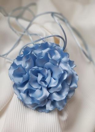 Чокер/брошка троянда