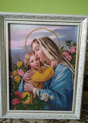 Ікона богородиці з немовлям.2 фото