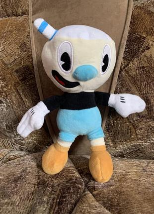 Мягкая игрушка cuphead mugman - магмен 22см
