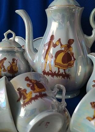 Винтажный кофейный сервиз югославия