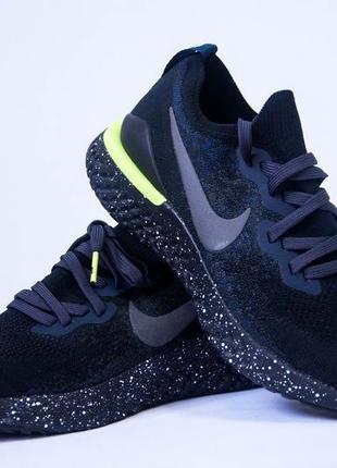 Чоловічі кросівки nike epic react flyknit 2 se black (art.ci6443-