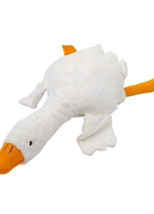 Мягкая игрушка антистресс гусь обнимусь 50 см