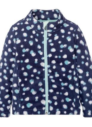 Флисовая кофта на молнии 86-92 см, флиска lupilu