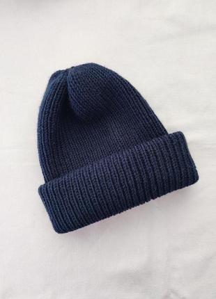 Шапка beanie hat, шапка унисекс, шапка резинка, шапка бини1 фото