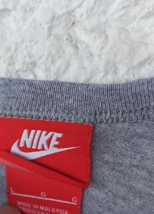 Майка nike air серая size s футболка найк7 фото