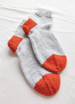 Вязаные носки, домашние носки, женские носки, мужские носки2 фото
