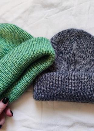 ✨ ексклюзивна шапка: італійський меринос і вінтажний французький мохер 🌟 | тепло і стиль | handmade