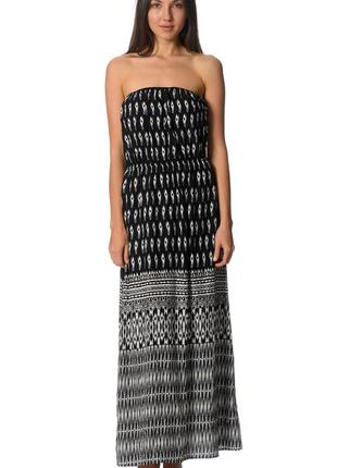 Летнее платье в пол макси платье с принтом от new look