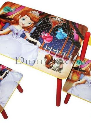Дитячий столик принцеса софія ( варіанти) виробник2 фото