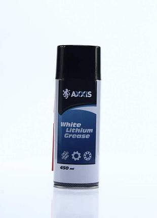 Мастило-спрей біле літієве 450ml <axxis>