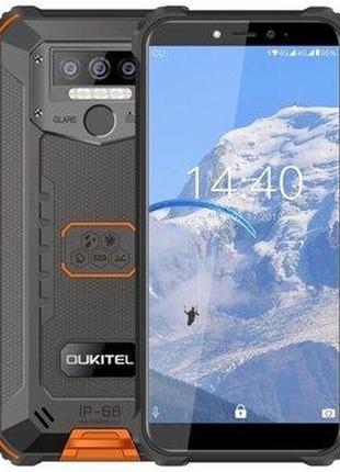 Защищенный смартфон oukitel wp5 4/32gb акб 8 000мач orange