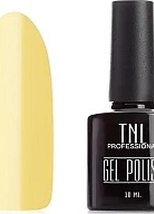 Гель-лак tnl № 254, (светло-жёлтый) 10мл