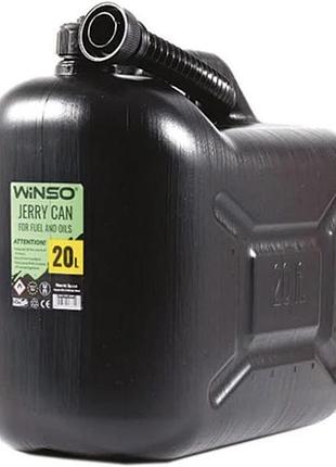 Каністра пластик 20л winso (чорна)