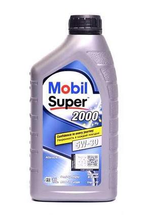 Олива моторна mobil super 2000 x1 5w-30 (каністра 1л)