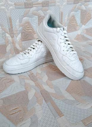 Converse кроссовки кожаные