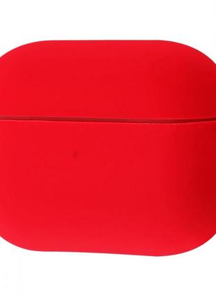 Чохол silicone case full for airpods pro red1 фото