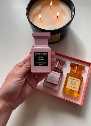Подарунковий набір ароматів для дівчини  дружини  3 парфуми по 30 мл кожен.5 фото