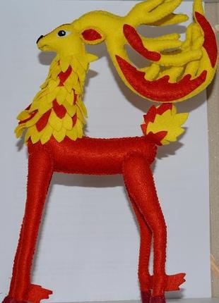 Олень з мультики лео і тіг