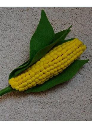 Кукуруза из фетра