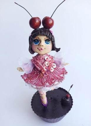 Кексик вишенка