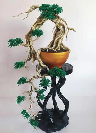 Декоративне дерево бонсай ручної роботи2 фото