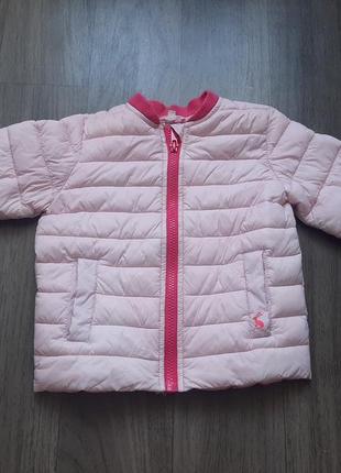 Куртка демисезонная на девочку 86-92см ( курточка)