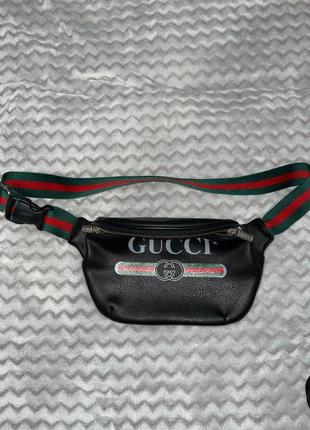 Поясна сумка gucci (бананка)