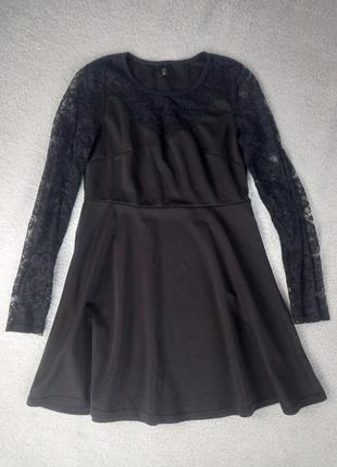 Платье короткое мини