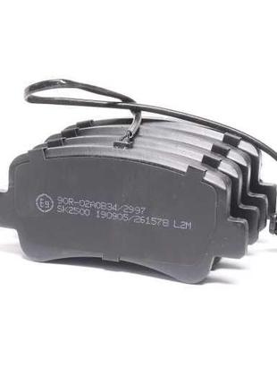 Колодка гальм. диск. opel movano/renault master 04/10- задн. (вир-во lpr)