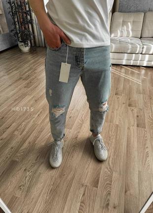Мужские джинсы классические мом