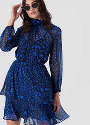 Стильное платье в леопардовый принт