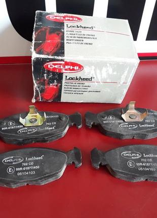 Комплект гальмівних колодок lanos 1.6 opel delphi lp702