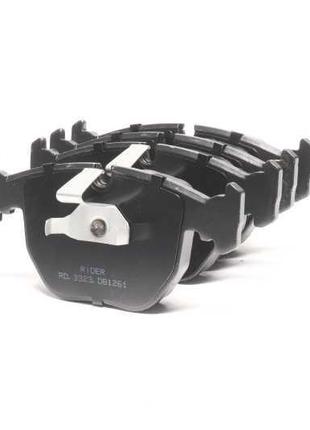 Колодка гальм. диск. bmw 5 (e39) -03 , x5 передн. (rider)