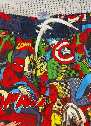 Шорты супергерои marvel на 10-11роков2 фото