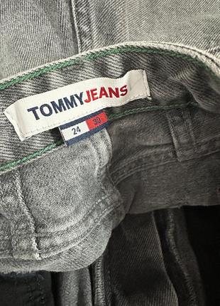 Tommy hilfiger джинсы мом с разрезами5 фото
