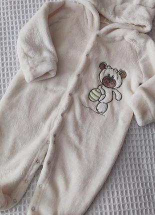 Комбинезон махра на девочку / мальчика до 74см роста🌺