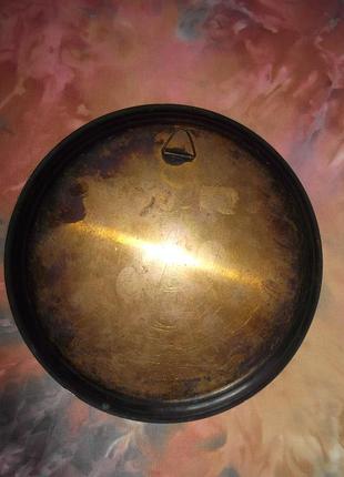 Тарелка латунь настенная египет фараон