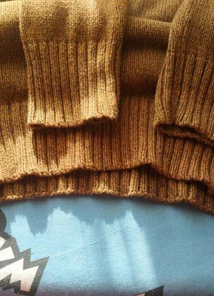 Бавовняний светр з високим горлом6 фото