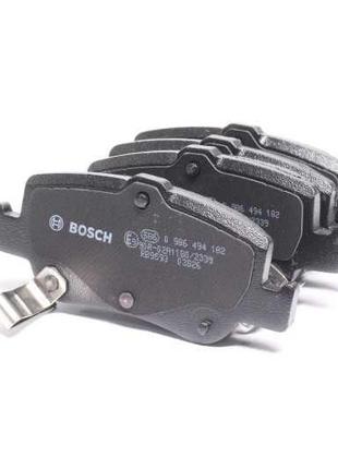 Тормозные колодки дисковые toyota auris, corolla задняя (пр-во bosch)