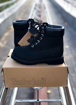 Жіночі черевики timberland black fur